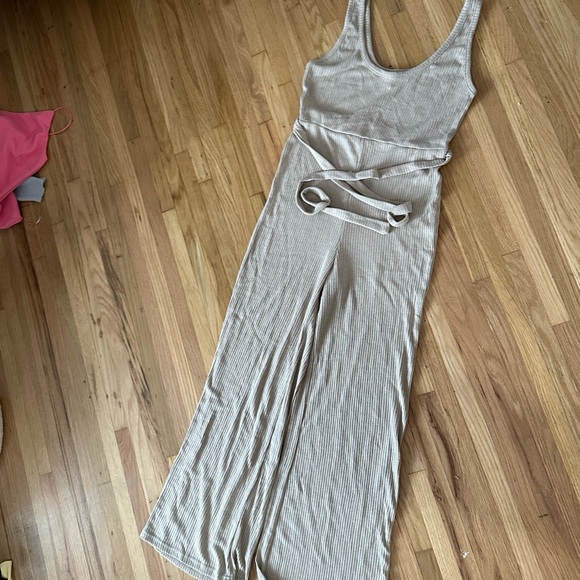 Princess Polly Ribbed Knit Long Jumpsuit - Picture 6 of 7